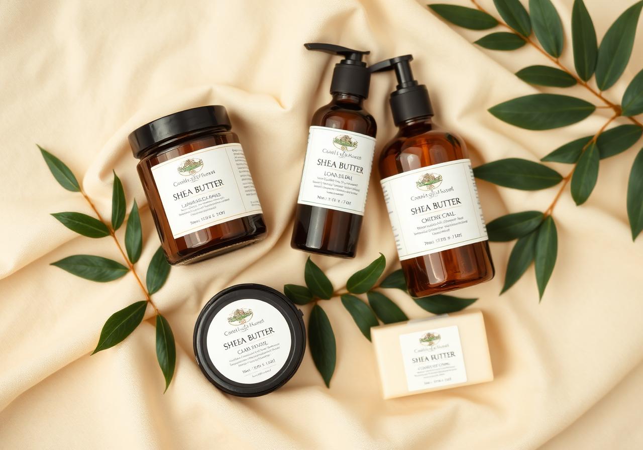 Ori Gold Naturals shea butter collection